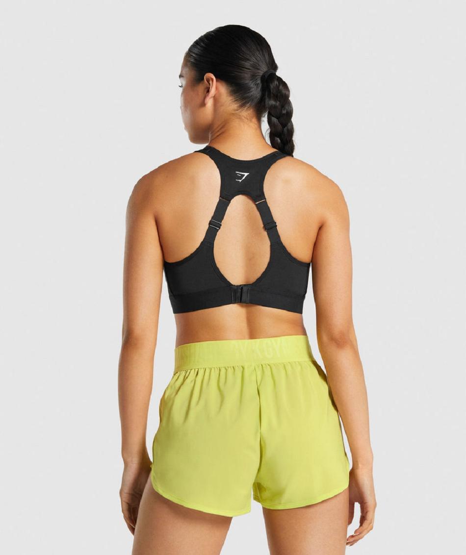 Sujetadores Deportivos Gymshark Open Back Mujer Negras | CO 2221DFM